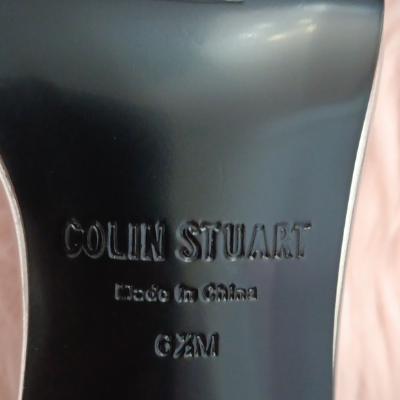 Brand New COLIN STUART ANKLE WRAP RHINESTONE STUDDED HEELS- 6.5 - Picture 6 of 8